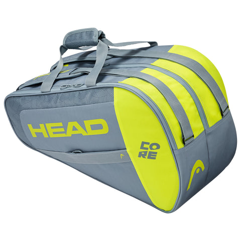 HEAD Combideal | HEAD Zephyr UL 2023 padelracket + HEAD Core Combi Grijs Neon Padeltas 2023