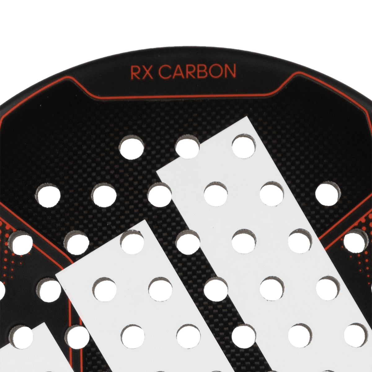 adidas Combideal | RX CARBON padelracket 2023 + padel rugzak MULTIGAME 2023 - Zwart/Rood + padelgrips 3 stuks zwart - PadelAmigos