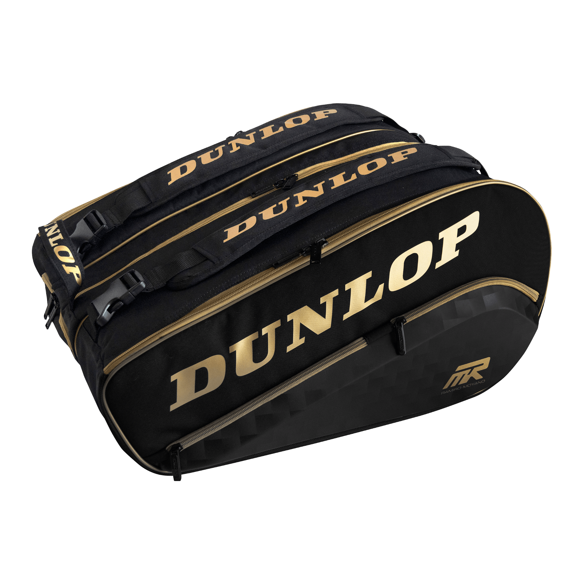 Dunlop Paletero Elite (Moyano) Padeltas Zwart / Goud - PadelAmigos