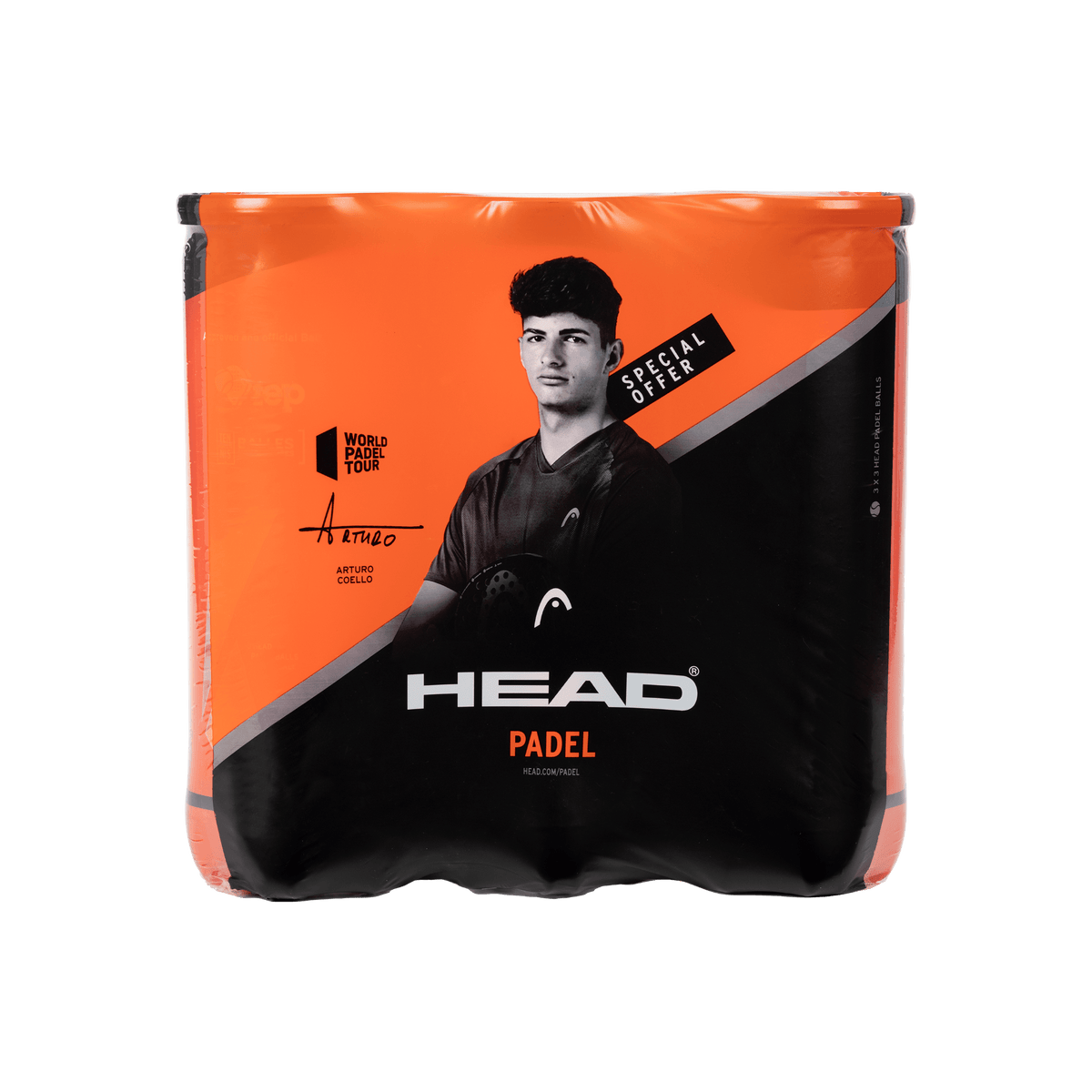 HEAD Padel padelballen (3 x 3 stuks) - PadelAmigos