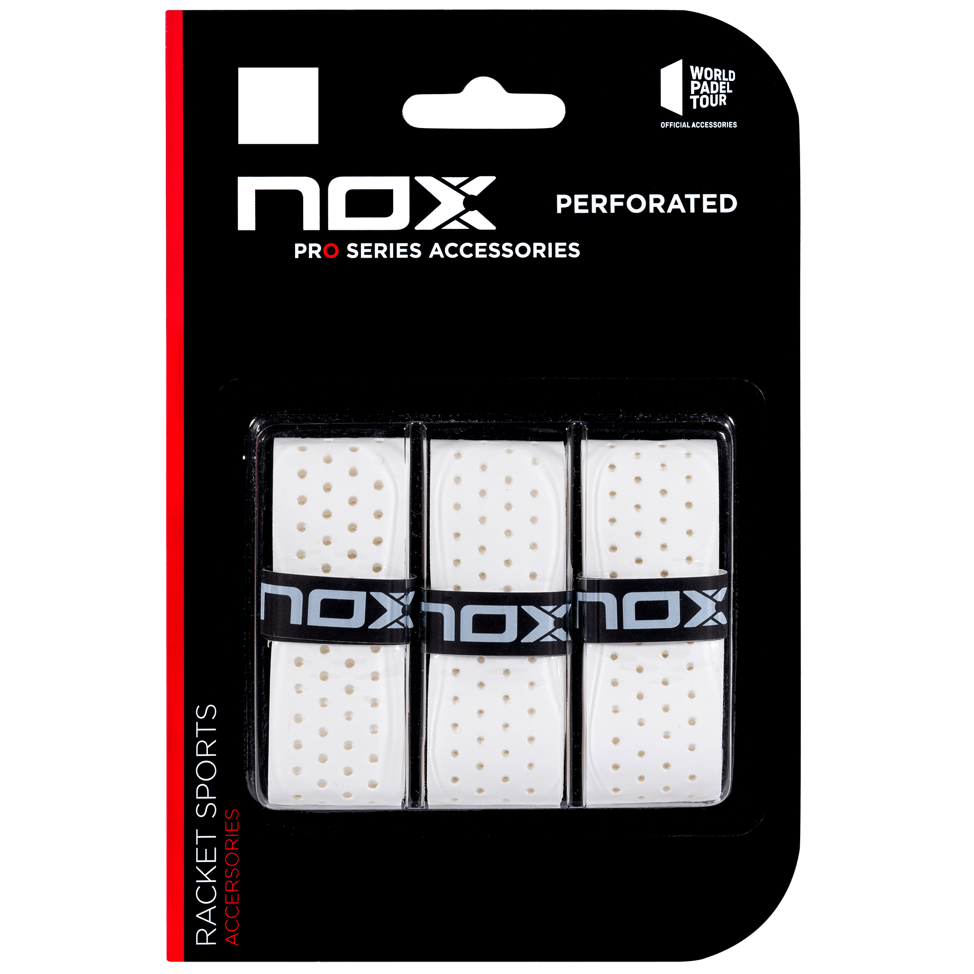 Nox PRO grip (3 stuks) met gaatjes - PadelAmigos